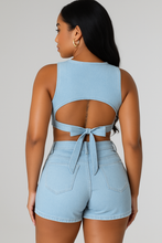 Load image into Gallery viewer, Denim Bae Set