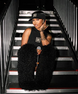 Mongolian Thigh High Fur Boots (Black)