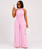 Blush Brunch Babe Jumpsuit