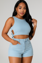 Load image into Gallery viewer, Denim Bae Set

